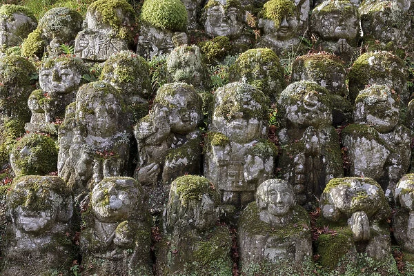 A collection of 1200 Rakan statues representing the disciples of Buddha, Otagi Nenbutsu-ji