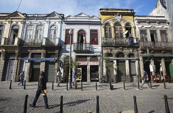 Colonial architecture, Fatima, Rio de Janeiro, Brazil, South America
