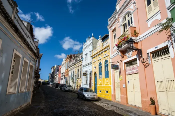 Framed Print : Colonial architecture in the Pelourinho, UNESCO World Heritage Site, Salvador da Bahia, Bahia, Brazil, South America Framed Print : Colonial architecture in the Pelourinho, UNESCO World Heritage Site, Salvador da Bahia, Bahia, Brazil, South America