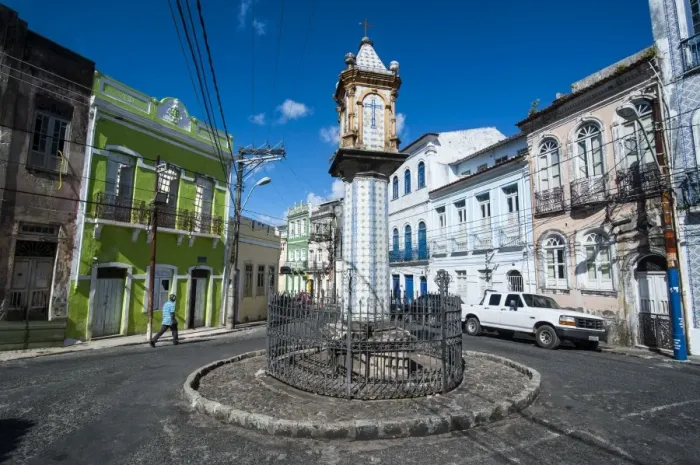 Framed Print : Colonial architecture in the Pelourinho, UNESCO World Heritage Site, Salvador da Bahia, Bahia, Brazil, South America Framed Print : Colonial architecture in the Pelourinho, UNESCO World Heritage Site, Salvador da Bahia, Bahia, Brazil, South America