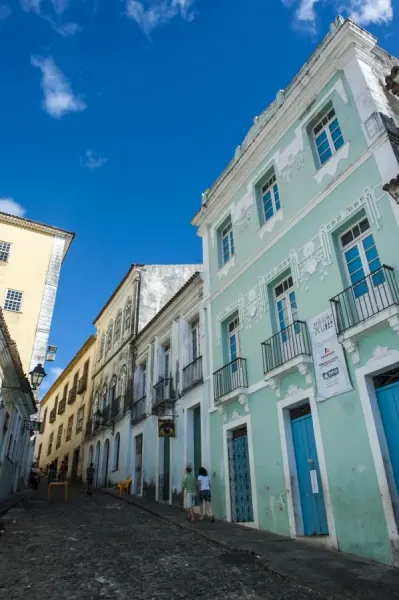 Colonial Architecture in Pelourinho, Salvador da Bahia Art - Main Image