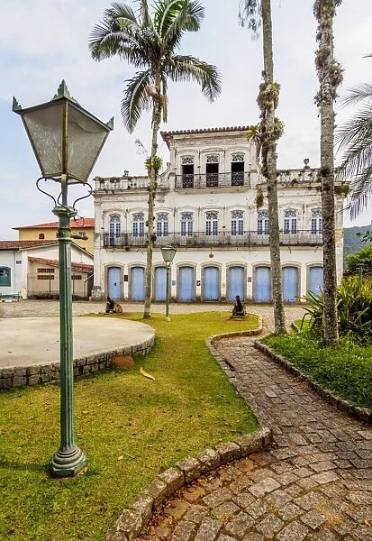 Colonial architecture, Ubatuba, State of Sao Paulo, Brazil, South America