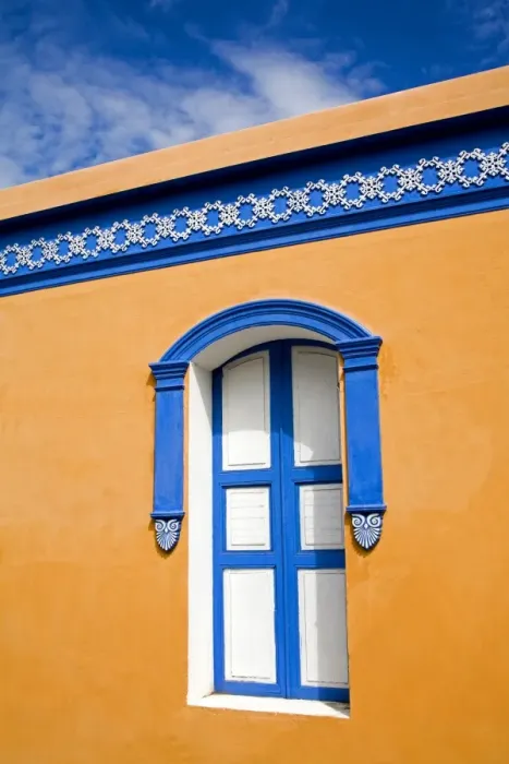Framed Print : Colonial building in La Asuncion City Framed Print : Colonial building in La Asuncion City