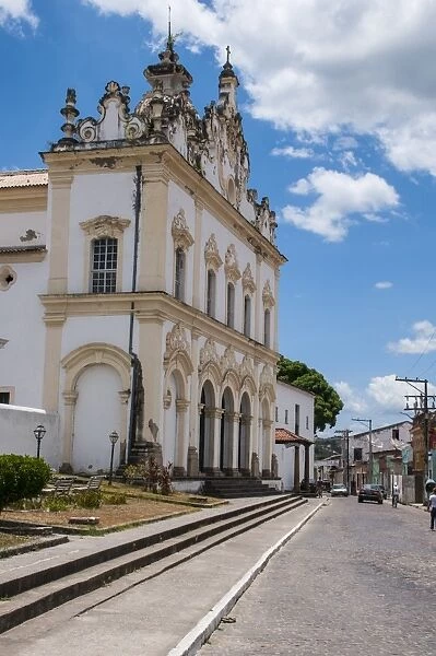 Colonial church of Nossa Senhora do Carmo in Cachoeira near Salvador da Bahia, Bahia, Brazil, South America
