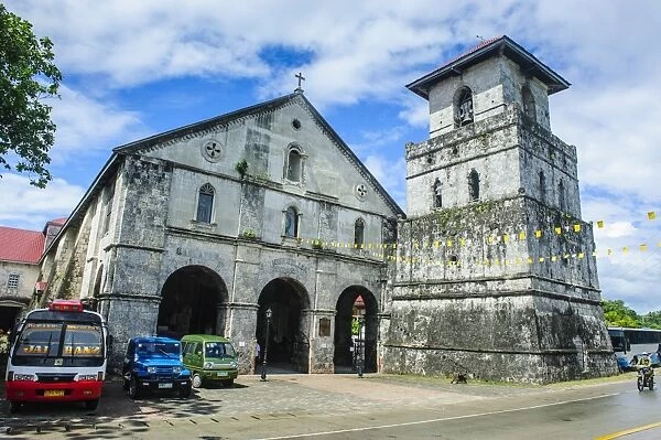 Colonial Spanish Church of Our Lady of the Immaculate Conception, Baclayon Bohol, Philippines, Southeast Asia, Asia
