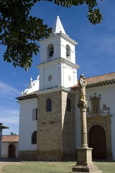 The colonial town of Villa de Leyva, Colombia, South America