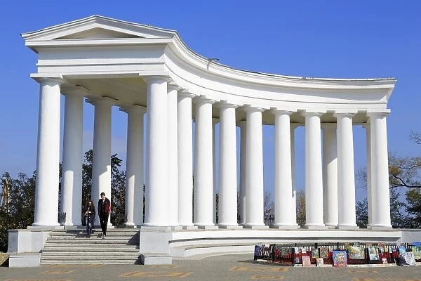 Colonnade of Vorontsovs Palace, Odessa, Crimea, Ukraine, Europe