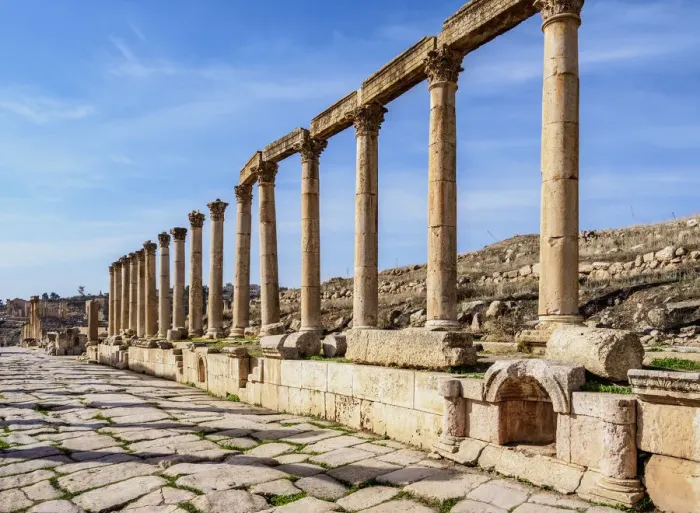 Framed Print : Colonnaded Street (Cardo), Jerash, Jerash Governorate, Jordan, Middle East Framed Print : Colonnaded Street (Cardo), Jerash, Jerash Governorate, Jordan, Middle East