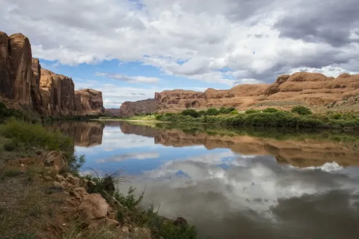 Framed Print : Colorado River, Canyonlands National Park, Utah, United States of America, North America Framed Print : Colorado River, Canyonlands National Park, Utah, United States of America, North America