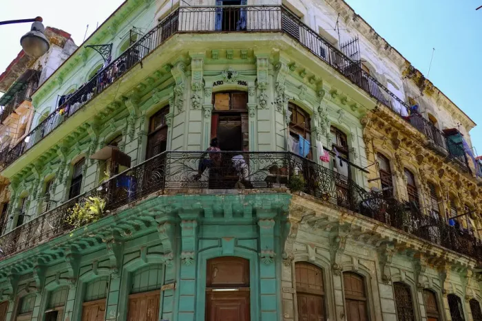 Framed Print : Colorful architecture, Havana, Cuba, West Indies, Central America Framed Print : Colorful architecture, Havana, Cuba, West Indies, Central America
