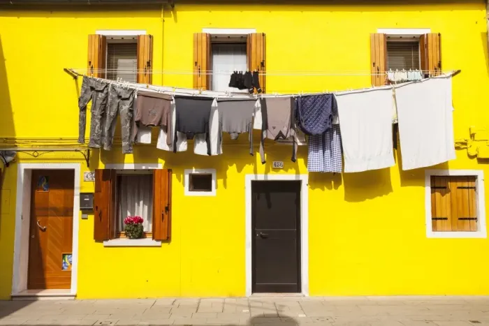 Framed Print : A colorful house on Burano, Venice, Veneto, Italy, Europe Framed Print : A colorful house on Burano, Venice, Veneto, Italy, Europe