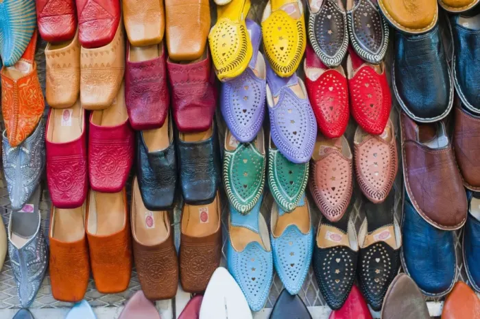 Framed Print : Colourful babouche (mens leather slippers) for sale in the Marrakech souks, Place Djemaa El Fna, Marrakech, Morocco, North Africa, Africa Framed Print : Colourful babouche (mens leather slippers) for sale in the Marrakech souks, Place Djemaa El Fna, Marrakech, Morocco, North Africa, Africa