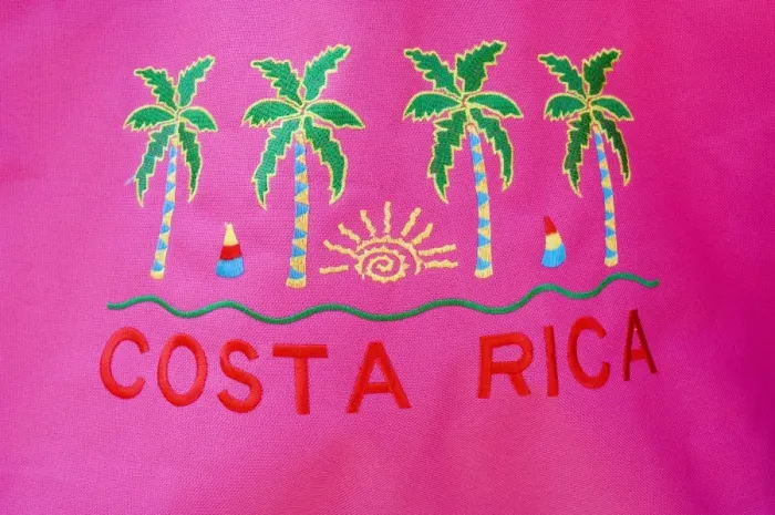 Framed Print : Colourful beach wraps for sale, Manuel Antonio, Costa Rica, Central America Framed Print : Colourful beach wraps for sale, Manuel Antonio, Costa Rica, Central America