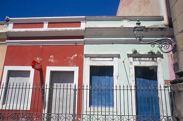 Colourful houses, Recife, Pernambuco, Brazil, South America
