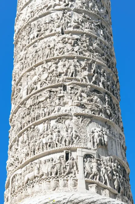 Framed Print : Column of Marcus Aurelius, Piazza Colonna, UNESCO World Heritage Site, Rome, Lazio Framed Print : Column of Marcus Aurelius, Piazza Colonna, UNESCO World Heritage Site, Rome, Lazio