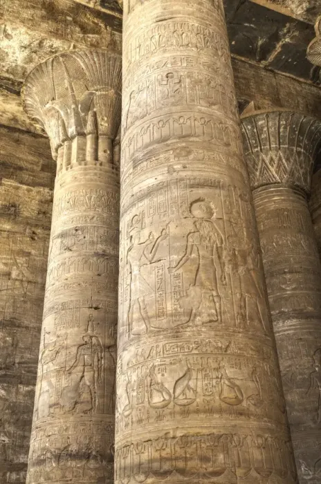 Framed Print : Columns in the Hypostyle Hall, Temple of Horus, Edfu, Egypt, North Africa, Africa Framed Print : Columns in the Hypostyle Hall, Temple of Horus, Edfu, Egypt, North Africa, Africa