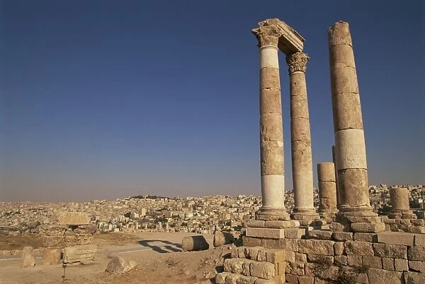 Columns and ruins