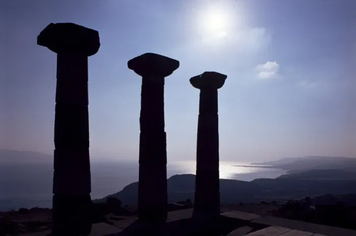 Framed Print : Columns of the Temple of Athena Framed Print : Columns of the Temple of Athena