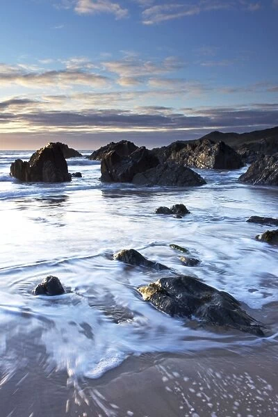 Combesgate Beach, Devon, England, United Kingdom, Europe
