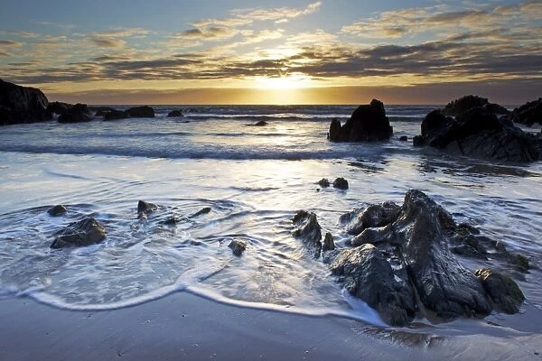 Combesgate Beach, Devon, England, United Kingdom, Europe