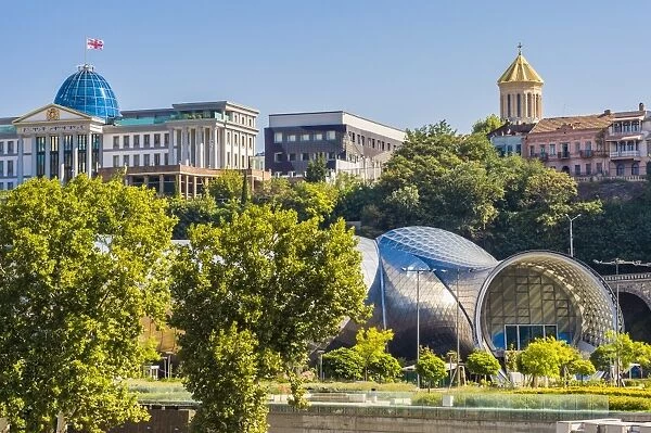 Concert Hall and Exhibition Centre, Presidential Palace, Rike Park, Tbilisi, Georgia