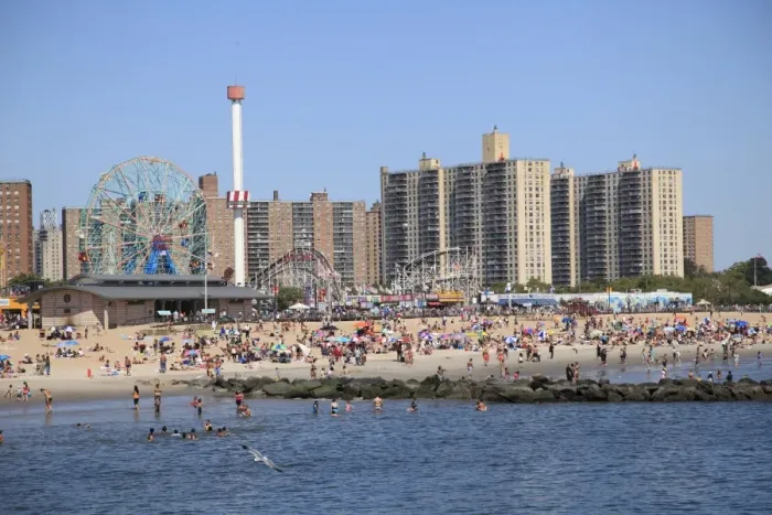 Framed Print : Coney Island, Brooklyn, New York City, United States of America, North America