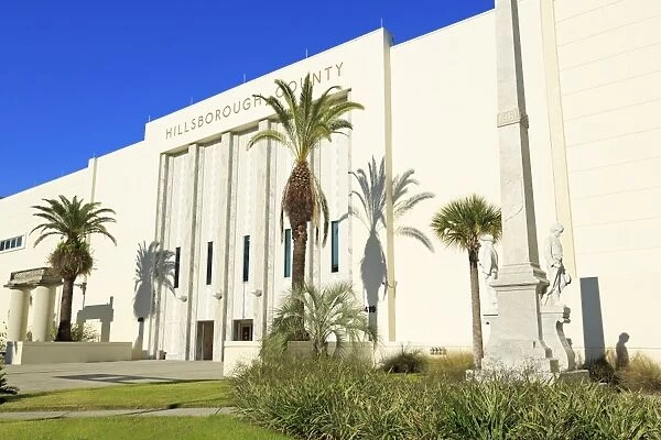 Confederate Memorial, Hillsborough County Courthouse, Tampa, Florida, United States of America, North America
