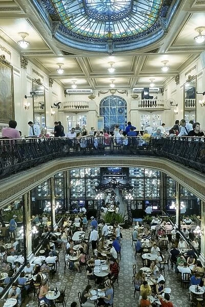 Confeiteria Colombo, historic and traditional Portuguese art nouveau cafe in the city centre