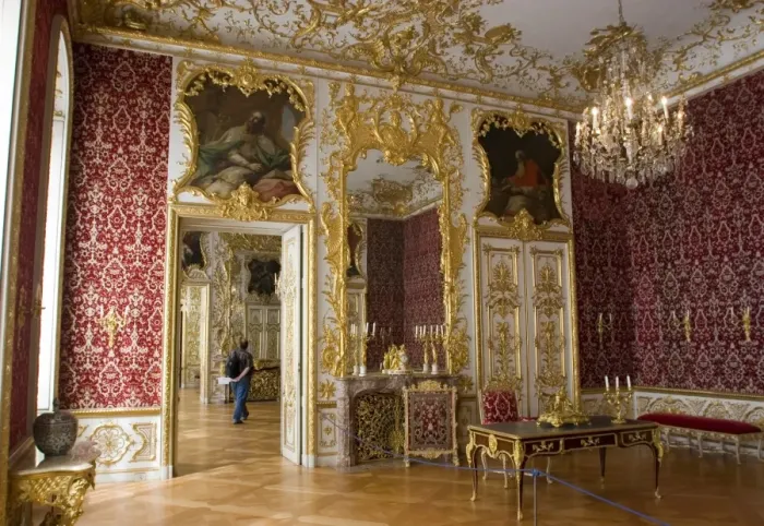 Framed Print : The conference chamber at the Residenzmuseum Framed Print : The conference chamber at the Residenzmuseum