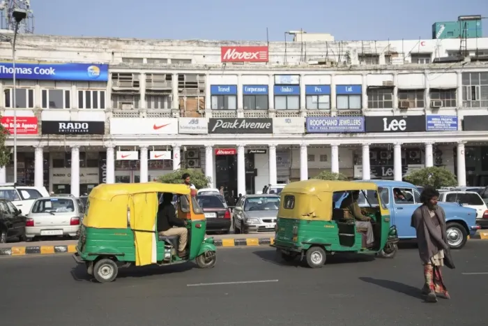 Framed Print : Connaught Place, New Delhi, India, Asia Framed Print : Connaught Place, New Delhi, India, Asia