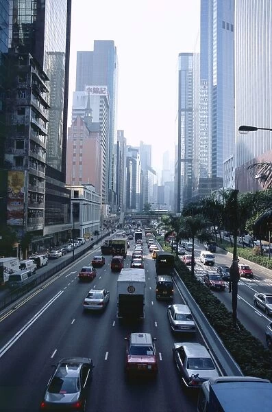 Connaught Road, Central, Hong Kong Island, Hong Kong, China, Asia