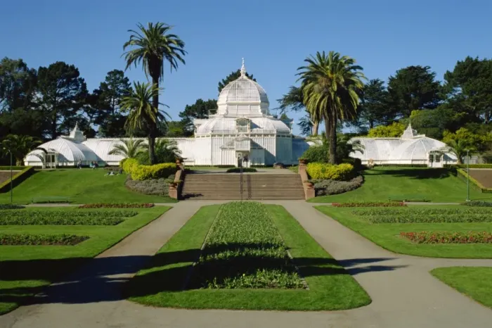 Framed Print : The Conservatory of Flowers Framed Print : The Conservatory of Flowers