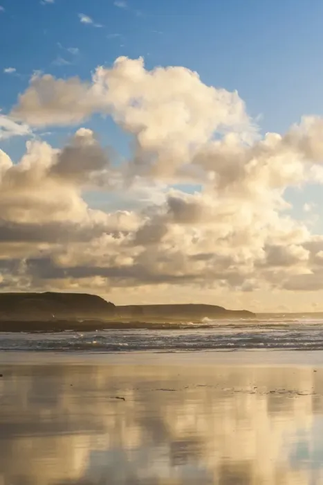 Framed Print : Constantine Bay at sunset, Cornwall, England, United Kingdom, Europe Framed Print : Constantine Bay at sunset, Cornwall, England, United Kingdom, Europe