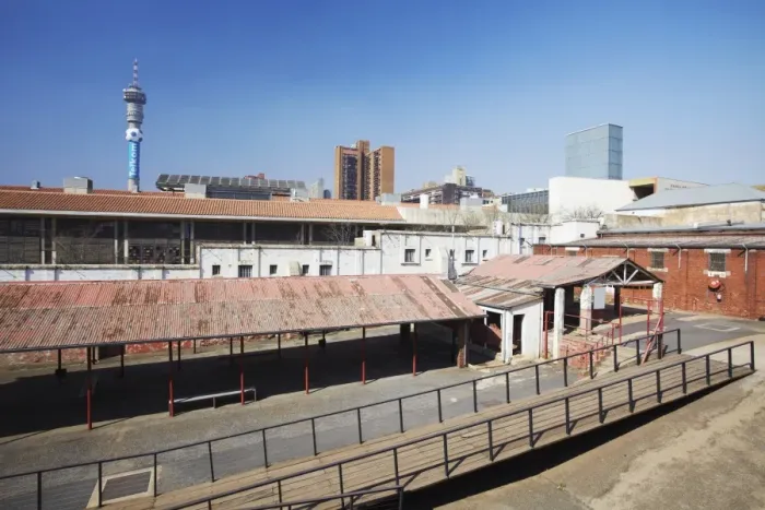 Framed Print : Constitution Hill, former Apartheid prison, Hillbrow, Johannesburg, Gauteng Framed Print : Constitution Hill, former Apartheid prison, Hillbrow, Johannesburg, Gauteng