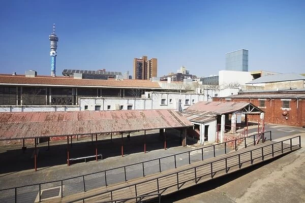 Constitution Hill, former Apartheid prison, Hillbrow, Johannesburg, Gauteng