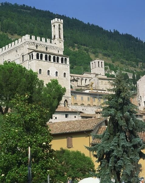 The Consuls Palace at Gubbio in Umbria