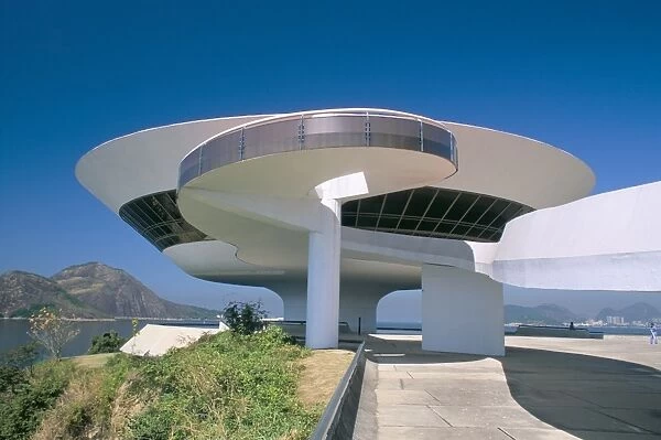 Contemporary Art Museum, Niteroi, Rio de Janeiro, Brazil, South America