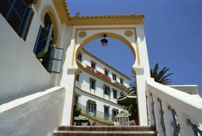 Framed Print : Continental Hotel, Tangiers, Morocco, North Africa, Africa