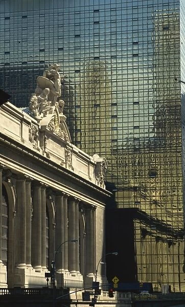 Contrast between Grand Central Station and the Graybar Building