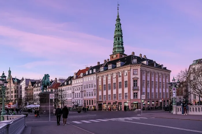 Framed Print : Copenhagen, Denmark ' View of Hv
