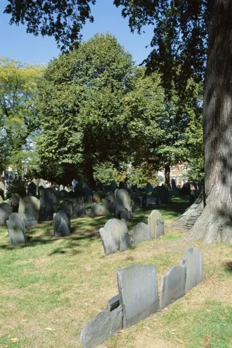 Framed Print : Copps Hill Burial Ground dating from 1660 Framed Print : Copps Hill Burial Ground dating from 1660