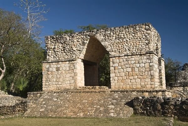 Corbelled arch, Ek Balam, Yucatan, Mexico, North America