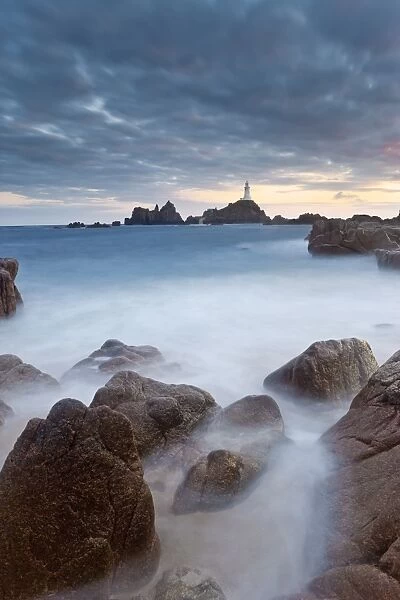 Corbiere Lighthouse, Jersey, Channel Islands, United Kingdom, Europe