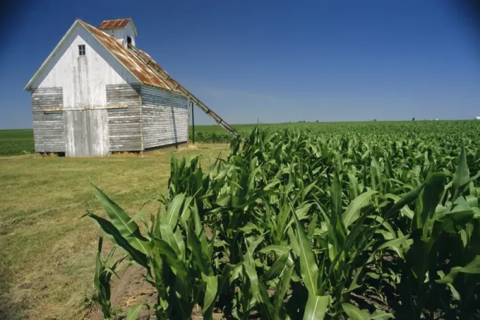 Framed Print : Corn barn, Hudson Framed Print : Corn barn, Hudson