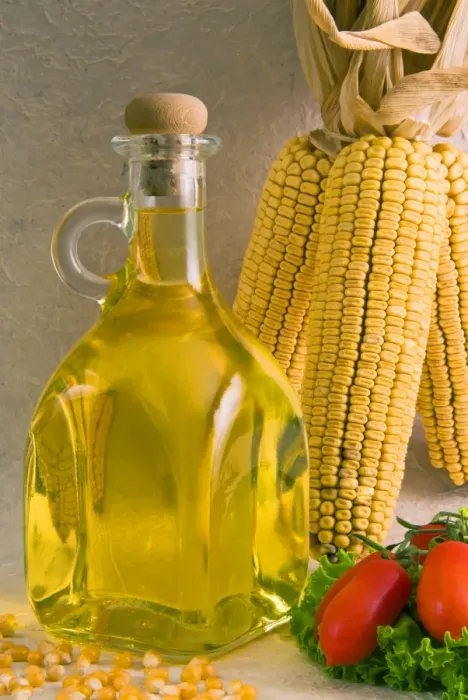 Framed Print : Corn oil