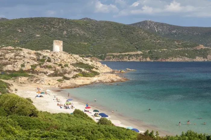 Framed Print : Costa del Sud, near Chia, Cagliari Province, Sardinia, Italy, Mediterranean, Europe Framed Print : Costa del Sud, near Chia, Cagliari Province, Sardinia, Italy, Mediterranean, Europe