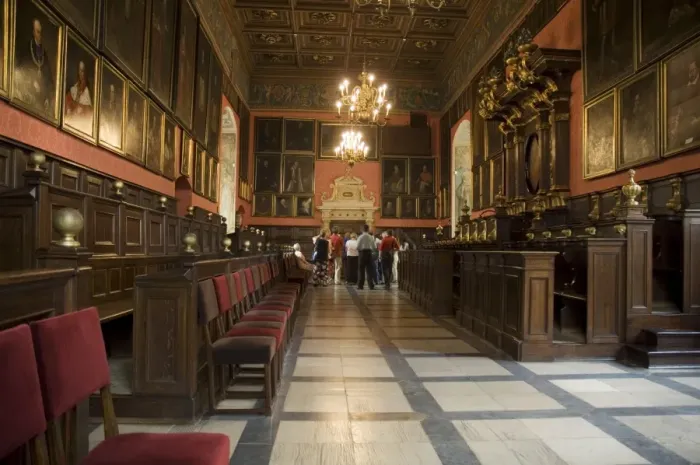 Framed Print : Council chamber of the Collegium Maius Museum of Framed Print : Council chamber of the Collegium Maius Museum of