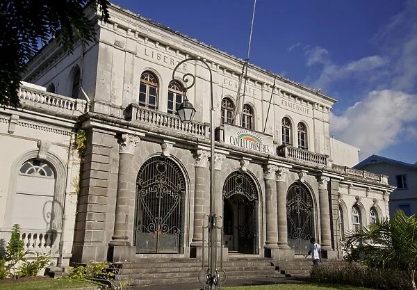 Former Courthouse building, Fort-de-France, Martinique, Lesser Antilles, West Indies, Caribbean, Central America