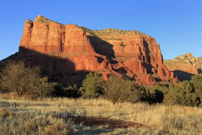 Framed Print : Courthouse Rock, Sedona, Arizona, United States of America, North America