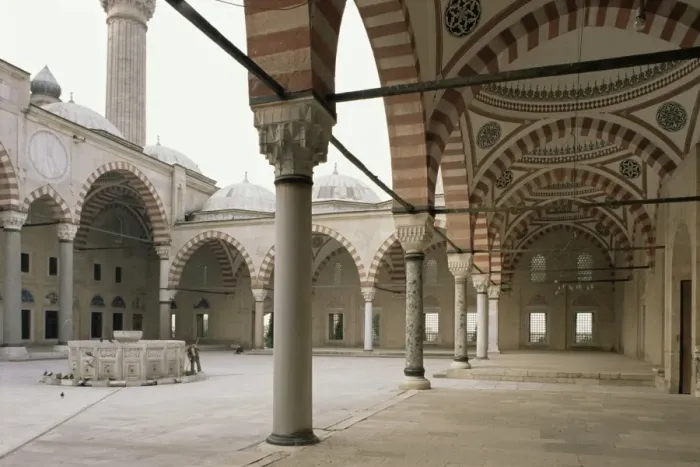 Framed Print : Courtyard, Selimiye Mosque Framed Print : Courtyard, Selimiye Mosque